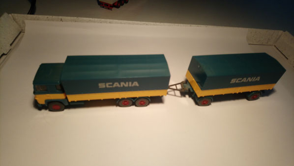 Wiking 1:87 - Scania 111 långtradare Siemens S.. | Köp på